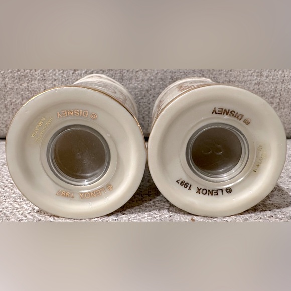 Lenox Disney Mickey & Miney Salt & Pepper Shakers Excellent Vintage Condition - Picture 4 of 5